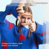 JASVERLIN Colorful Hair Elastic Bands, Mini Multicolor Rubber Bands Hair Toddler Baby Hairstyles Girl Ponytails 1000pcs