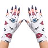 ManiGlovz - The Original UPF 50+ UV Light Protective Nail Gloves | Gel Manicure Gloves and Anti UV Fingerless Gloves for Women | Can be Used as Sun Protection Gloves for Driving | Lipstick and Lashes
