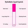 Gerard Cosmetics HydraMatte Liquid Lipstick Plum Crazy | Plum Lipstick with Matte Finish | Long Lasting and Non-Drying | Super Pigmented Fully Opaque Lip Color