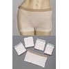 MediChoice Incontinence Underwear Mesh Brief, Polyester/Spandex, XL, Green Waistband- 1314MB5002 (Pack of 2)