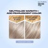 Clairol Blonde It Up Crystal Glow Toners Demi-Permanent Hair Dye, Radiant Opal Hair Color, Pack of 1