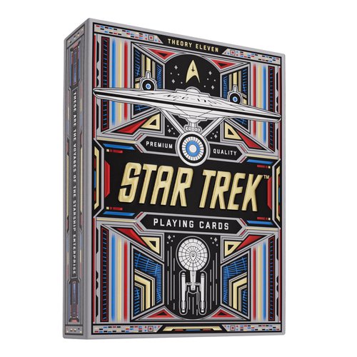 theory11 Star Trek Light Premium Playing Cards, Poker Size Standard Index, Luxury Playing Cards
