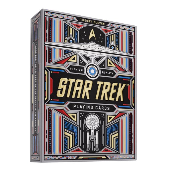 theory11 Star Trek Light Premium Playing Cards, Poker Size Standard Index, Luxury Playing Cards