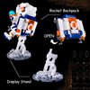 VIIOVOIIV Astronaut Building Blocks Set,Space Spaceman Building Blocks with Display Stand,Tabletop Decoration,Astronaut Gift for Adult and Boys Ages 8 9 10 11 12+ Years Old.