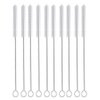 desin Long Straw Brush, Nylon Flexible,Reusable Pipe Tube Cleaner 12-ihch X 2/5-inch set of 10