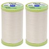 2-Pack Bundle Coats & Clark Dual Duty Plus Hand Quilting Thread 325yds Natural s960-8010