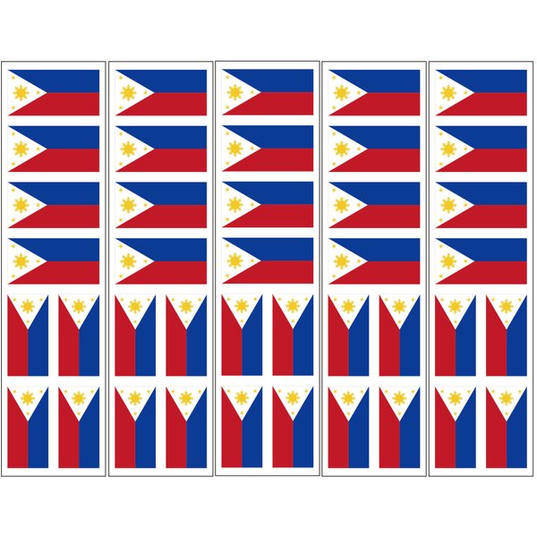40 Tattoos: Philippines Flag, Philippine Party Favors