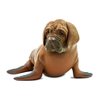 Randimals Sea Lion Figurine Toy Mastiff Dog Face 5”, Premium Hard Rubber Animal Action Figure Toy, Hybrid Friend Encourages Adventure & Imagination