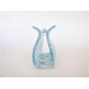 Generic Mixed turquoise blue and white marbled hair claw clip
