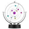 CHANGSHUN Electronic Perpetual Motion Battery Operated Home Office Desk Ornament (Solar System)