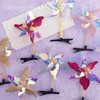 Framendino, 10 Pack Pinwheel Hair Clips Sequins Hair Clip Pinwheels Hair Barrettes Windmill Hairpins for Women Girls Hair Accessories