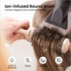 AIMIKE Round Brush for Blow Out, Medium Round Hair Brush w/Nano Ion Thermal Ceramic Tech, Professional Round Brush for Blow Drying & Styling, Maximum Volume and Shine, Barrel 1.7 inch