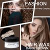 Temporary Hair Color Wax - Natural Washable Paint Pomades for Kids, Men, Women - Hair Dyeing for Party, Cosplay, Halloween