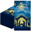 100 Pcs Christmas Nativity Paper Napkins,Disposable Jesus Holy Night Christmas Paper,Xmas Nativity Decorative Religious Hand Towels for Winter Holiday Christmas Dinner Party Supplies
