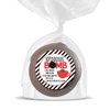 Hot Chocolate Bomb Red Mug With Striped Border All-Occasion Hot Cocoa Bomb Packaging Sticker Labels, 40 2" Circle Stickers by AmandaCreation