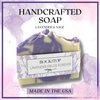 Rock the Top USA Made | 6 Lavender Self Care Gifts for Women, Bath Bombs (Truffles), Plant Based Dry Brush Body Brush Loofah, Epsom Salt Bath Soak, Handmade Soap, Herbal Bath Tea, Self Care Gift Box.