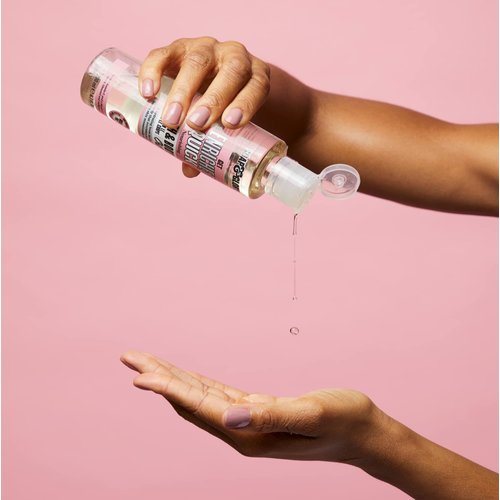 Soap & Glory Original Pink Get Enriched Quick Nourishing Bath & Body Oil - Skin Moisturizer with Argan Oil, Vitamin E, & Almond Oil - Rose & Bergamot Scented Body Oil for Dry Skin (200 ml)