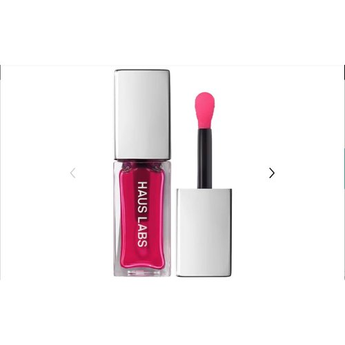HAUS LABS PhD Hybrid Lip Oil sheer cherry XMAS 2023
