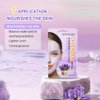 Hydrogel Sheet Lavender Petals Sheet Mask,Face Mask Skin Care,Hydrating & Soothing Facial Mask for All Skin Types 12 Pack
