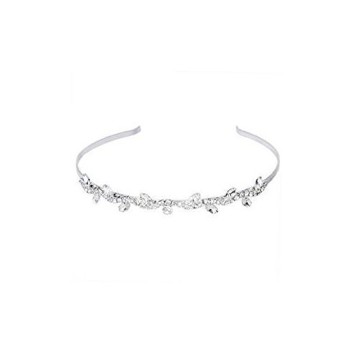 CJESLNA Bridal Bridesmaid Flower Girl Branch Headband Wedding Tiara