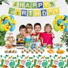 4 Pack Dinosaur Tablecloth Dinosaur Party Decorations Dinosaur Party Supplies 86 x 51 inches Dinosaur Theme Table Cover Dinosaur Rectangle Plastic Table cloth dinosaur table cloths for birthday party