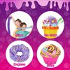 DIY Ice Cream Slime Making Kit for Kids Girls Boys - Ideal Gift for Girls 6-12 Year Old, Make Your Own Slime Kit with Soft&Butter Slime Fluffy Slime