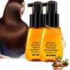 Frizzy Hair Serum - Morocco Silk Bright Anti-Frizz Serum for Smooth, Shiny Hair, Frizz-Free Smoothing with Natural Oils for Dry, Curly, Wavy, Damaged Hair (2Pcs)