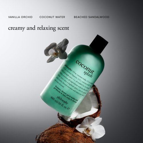 philosophy hydrating shower gel coconut splash