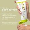 Andalou Naturals Body Butter, Kukui Cocoa Nourishing Body Cream, 8 Oz, Shea Butter, Cocoa Butter & Argan Oil for Dry Skin, Vegan