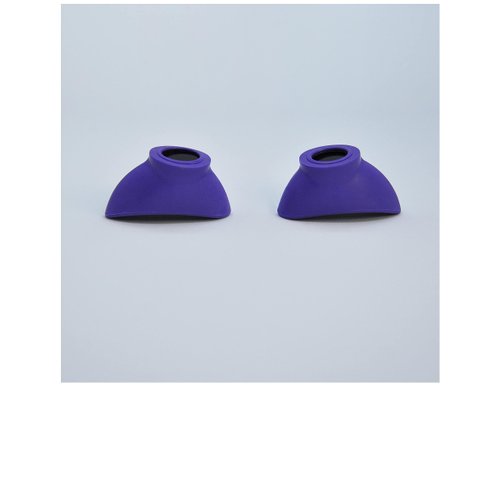 Super Sunnies Slim Flex Strapless UV Eye Protection, FDA Compliant, Individual Tanning Goggles Eyeshields (Purple)