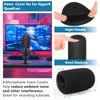 Pop Filter for Hyperx Quadcast,3 in 1 Quadcast S Mic Pop Filter + Furry Windscreen+ Foam Mic Cover for Hyperx Microphone,Professional Noise Reduction QuadCast Pop Filter Set by ChromLives, Combo 3Pack