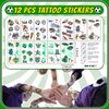 Joyvorite 122 Pcs Soccer Party Favors Set with Soccer Goodie Bags Soccer Slap Bracelets Tattoo Stickers Puzzle Toys Soccer Stickers Whistles Soccer Party Supplies Soccer Party Decorations