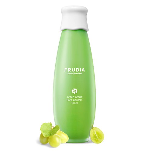 WELCOS FRUDIA Green Grape Pore Control Toner | Pore Minimizing Toner w/GG Extract, Tannin Pore Complex & Anti Sebum P | Korean Skin Care Toner for Sensitive Skin | Pore Reducing Toner (6.59 fl oz)
