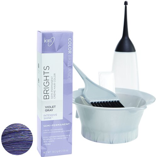 Ion Violet Gray Semi Permanent Hair Color Violet Gray