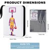 Basketball Card Binder for Basketball Cards 440 Pockets,Waterproof Trading Card Binder 4-Pocket with 55 Removable Sleeves Card Holder Album Compatible with Basketball Trading Cards 2024-2025