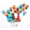 Tiny Mills 24 Pcs Western Cowboy Cowgirl Stampers for Kids Western Party Favors Goody Bag Stuffers Pinata Fillers Carnival Classroom Rewards