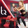 Adjustable Fabric Workout Bands (Quick On/Off Buckle) Non-Slip Resistance Exercise Butt Trainer for Working Out HIPS, Glutes, & Legs Thick Booty Squats, Red