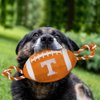 Pets First NCAA Tennessee Volunteers Football Dog Toy, Tough Quality Nylon Materials, Strong Pull Ropes, Inner Squeaker, Collegiate Team Color