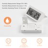 4-Pack Indoor Thermometer Hygrometer,Digital Temperature Sensor Humidity Meters Gauge, LCD Room Monitoring Display for Cars Bedrooms Baby Rooms