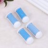Electric Foot Remover 4pcs Replacement Roller Refill Head Pedicure Hard Skin Remover Rollers Electric Remover Accessories Perfect Foot File (Blue) Foot Sander