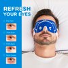 20 Packs Men's Steam Eye Mask,Heated Eye Mask for Dry Eyes Dark Circles Puffy Eyes,Disposable SPA Warm Compress,Travel Essentials & Relaxation Gifts for Men|Teacher|Dad|Boyfriend|Family(Unscented)