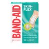 Band-Aid Brand Skin-Flex Adhesive Bandages for First Aid and Wound Care of Minor Cuts and Scrapes & Burns, Flexible Sterile Bandages Great for Fingers, Hands & Knees, All One Size, 25 ct