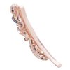 2PCS Rhinestone Flower Hair Clips Butterfly Graphics Hairpin Side Clip Bobby Pin Hair Accessories for Women Lady (Blue)