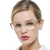 OCCI CHIARI Reading Glasses 1.50 Womens Trendy Cateye Readers 1.0 1.25 1.5 1.75 2.0 2.25 2.5 2.75 3.0 3.5 4.0 5.0 6.0 (Transparent, 1.5)