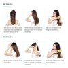 DOORES Wire hair extensions Balayage Dark Brown to Chestnut Brown 20 Inch 110g Natural with Invisible Fish Line Straight