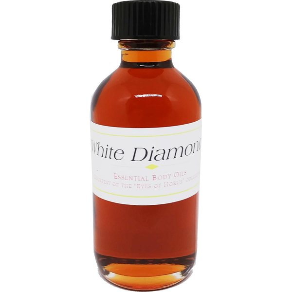 White Diamonds - Type ET For Women Scented Body Oil Fragrance [Regular Cap - Brown - 2 oz.] - ID#23239