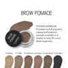 Eyebrow Pomade,Gel Professional Makeup Eyebrow Color,Matte Waterproof Brow Pomade For Long-Lasting Results,Vegan, Cruelty-Free Eyebrow Color that Fills and Shapes Brows(5#Dark Brown)