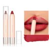 Melemando 8 Colors High Pigmented Smooth Matte Lip Liner Pencil, Waterproof Velvet Lipstick Pen, Professional Lip Liner for Girls and Women (03)