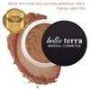 Bellaterra Cosmetics Mineral Powder Foundation | Long-Lasting All-Day Wear | Buildable Sheer to Full Coverage – Matte | Sensitive Skin Approved | Natural SPF 15 (Cinnamon) 9 grams