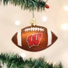 Old World Christmas Ornaments: University of Wisconsin Badgers Glass Blown Ornaments for Christmas Tree, Football